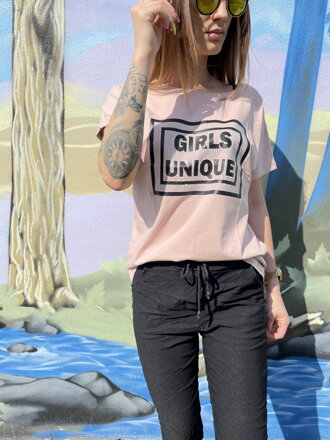 Damen T-Shirt MFY GIRLS UNIQUE rosa