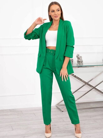 Luksusowy damski komplet 80172K GREEN
