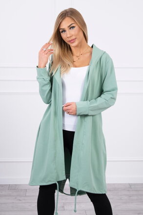 Damen Kapuzenpullover KS mint