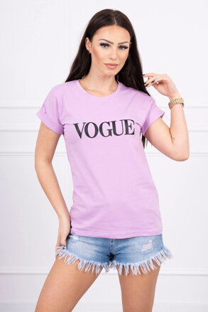 Damen T-Shirt VOGUE 65295 lila