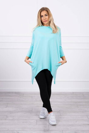 Damen Sweatshirt FAHRRAD 9139 menthol