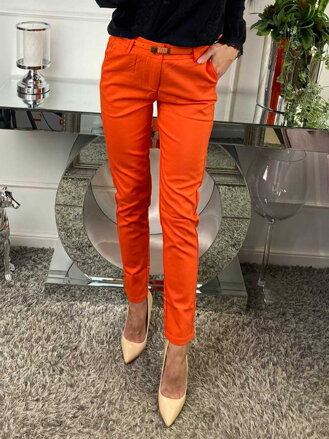 Elegante Damenhose H9122 neo-orange