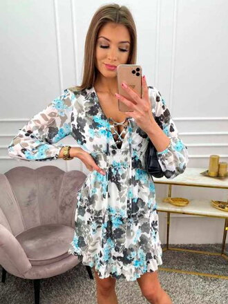 Damen-Sommerkleid mit Blumenmuster
