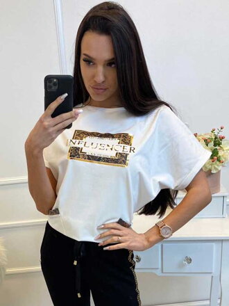 Damen T-Shirt INFLUENCER MFY weiß