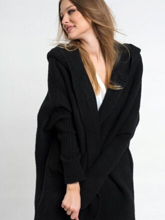 Stilvoller Cardigan NEIRO schwarz