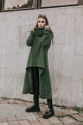 Dámske pončo VSB Collection LONG green