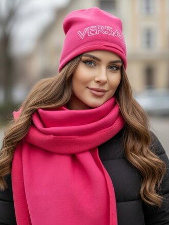 Trainingsanzug-Set VSB NELA Mütze + Schal rosa