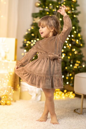 Mädchenkleid VSB VELVET GOLD