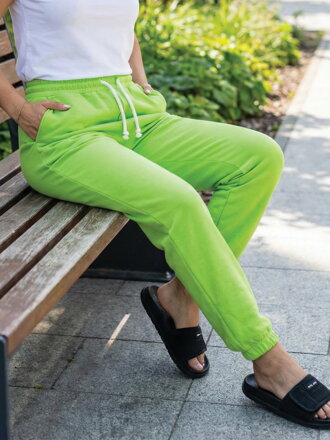 Dámske bavlnené tepláky VSB PATTY pistácia 