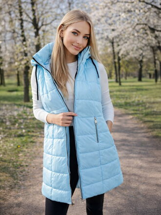 Damen Sportweste blau