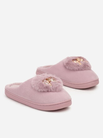 Süße hellviolette Damenhausschuhe C50-45