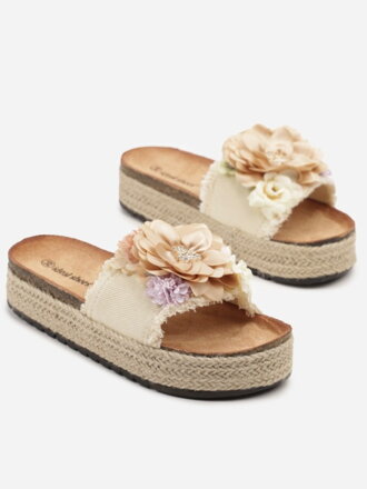 Damen Plateau-Slipper 5217-42