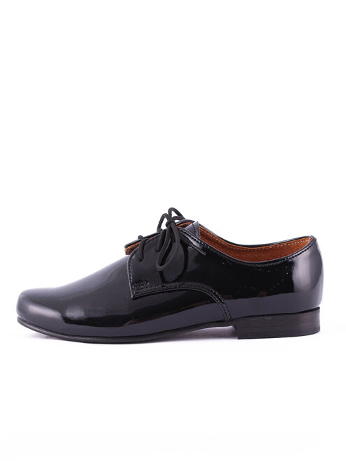 Jungen Kinderparty Lederschuhe schwarz 99