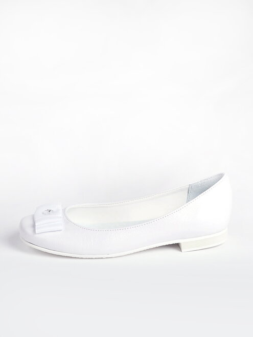 Mädchenschuhe für die 1. Heilige Kommunion weiß 122