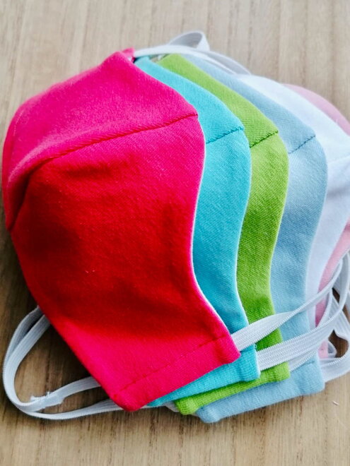 Baumwollmaske für Kindergärten-Kinder in verschiedenen Farben