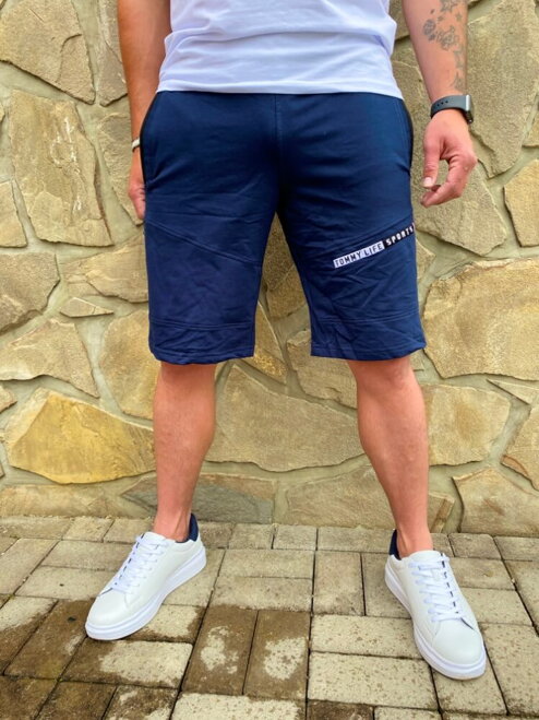 Herren Shorts Tommy Life blau