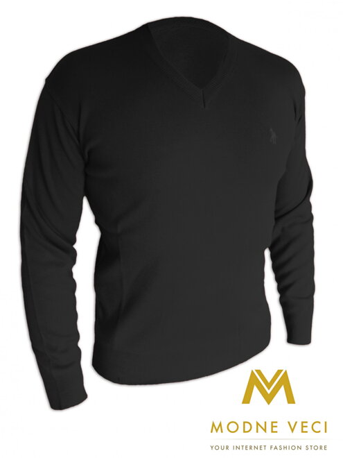 Man Pullover schwarz 02