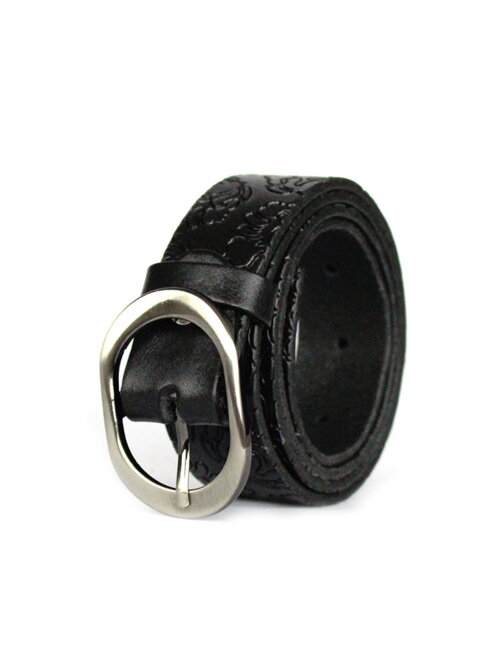 Damen Ledergürtel DM-2,5-21-30 schwarz