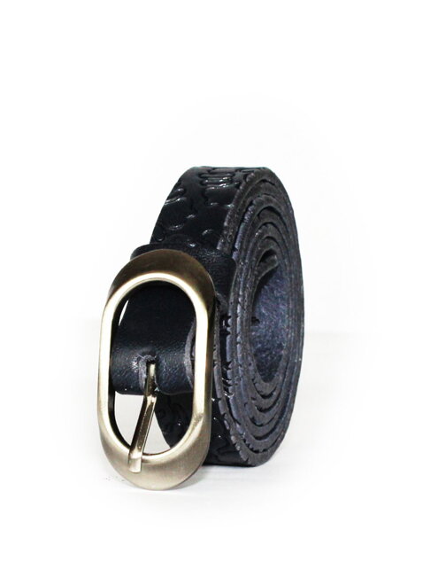 Damen Ledergürtel DM-1,5-21-20 dunkelblau