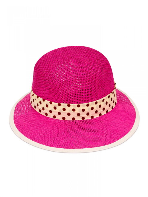 Damenhut mit Schleife KDS- 10 rosa