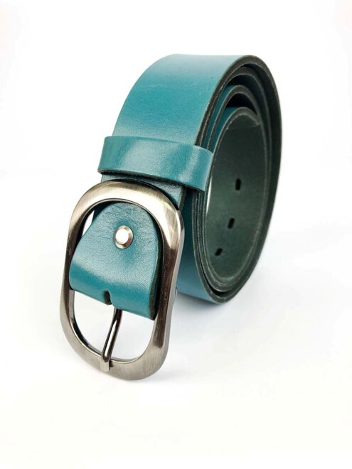 Damen Ledergürtel DM-3,5-21-74 blau
