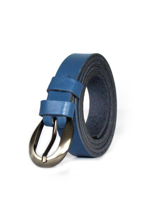 Damen Ledergürtel DM-2,5-21-44 blau