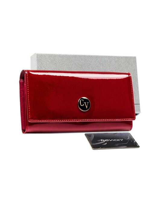 Kožená peňaženka CAVALDI H24-1-SAF 2116 red
