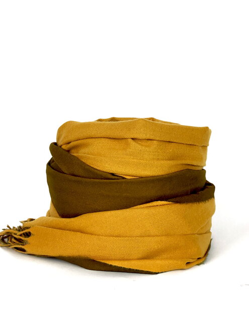 Zweifarbiger Pashmina-Schal für Damen ZZ-217