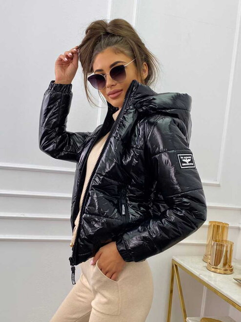 Damen Winterjacke in schwarz