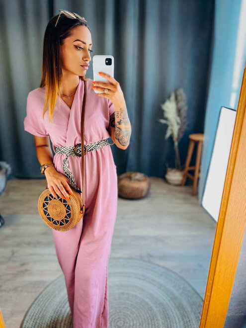 Damen-Sommeroverall MFY - rosa