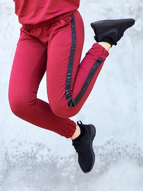 Damen Jogginghose VSB-04 bordo