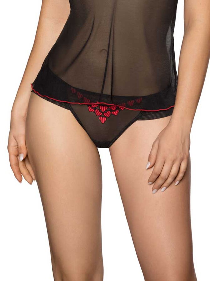 Damen Höschen klassisch Roža Rubii schwarz