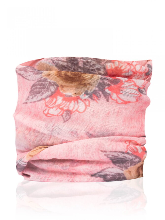 Schlauchschal B26 altrosa Rose