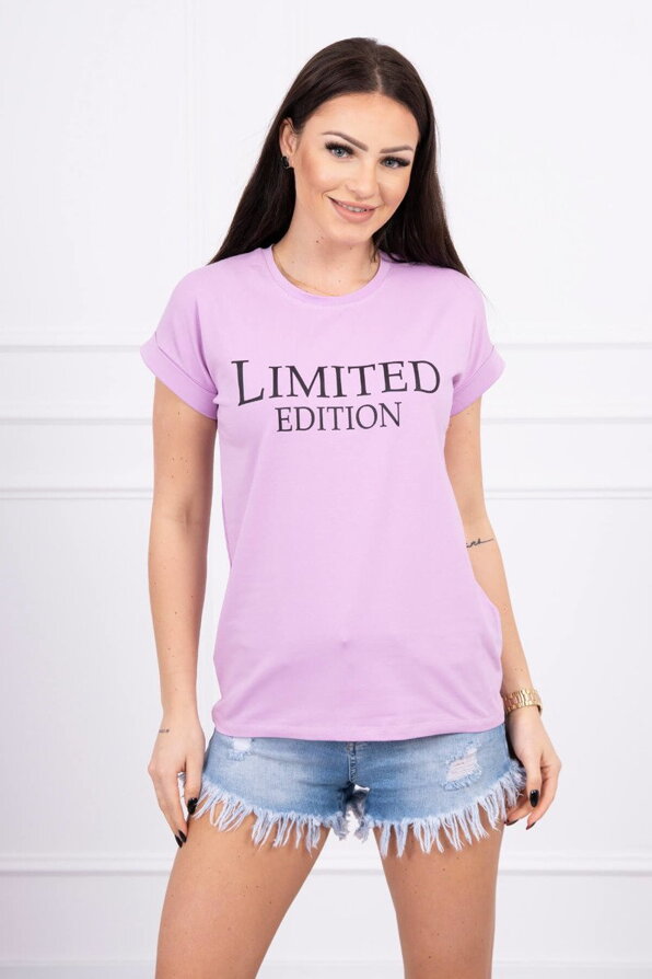 Damen T-Shirt LIMITED EDITION 65296 lila
