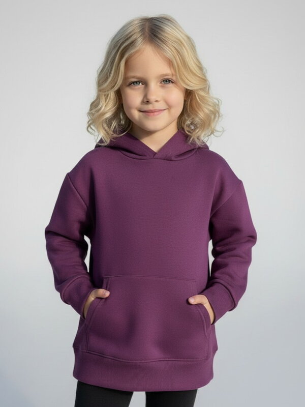 Dievčenská mikina VSB KIDS slivka 