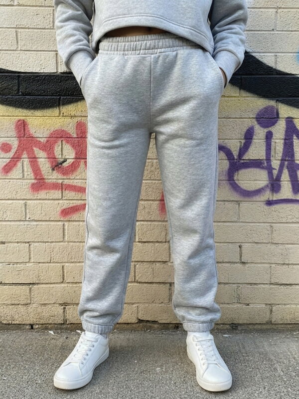 Detské tepláky v sivej farbe VSB IWY 