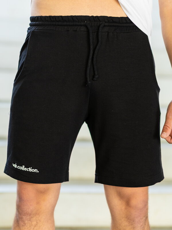 Schwarze Herrenshorts VSB ALAN Schwarze Herrenshorts VSB ALAN