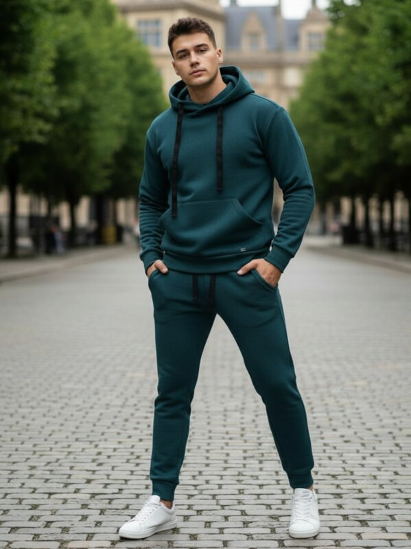 Pánska tepláková súprava VSB CLASSIC petrolej 