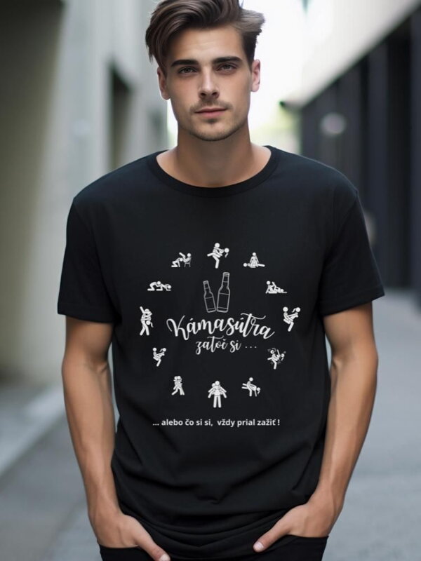 T-Shirt unisex VSB KAMASUTRA schwarz