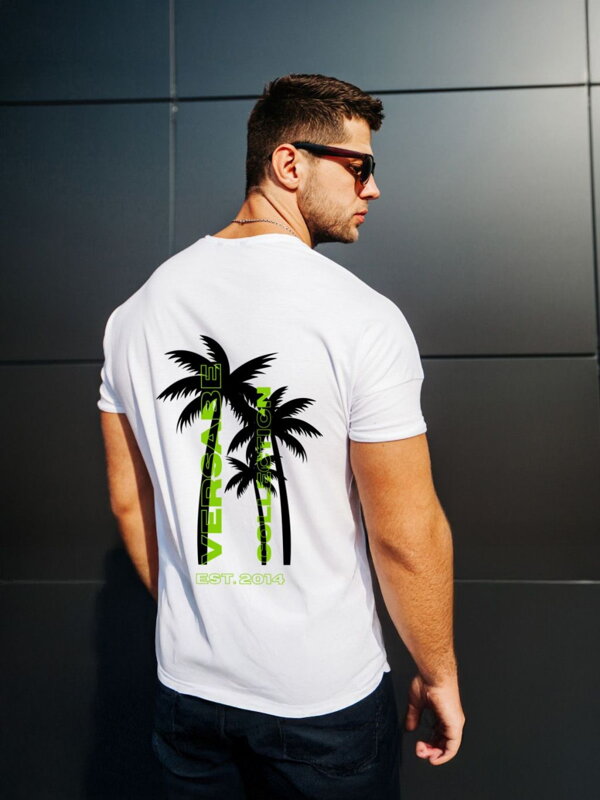 Herren T-Shirt VSB LA PALMO mit Aufdruck Herren T-Shirt VSB LA PALMO mit Aufdruck
