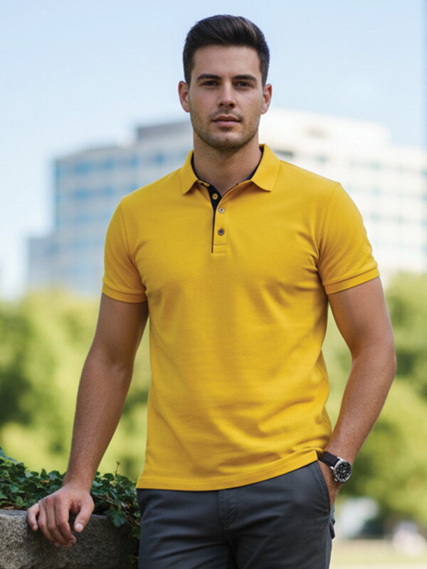 Herren POLO T-Shirt VSB VUGO gelb