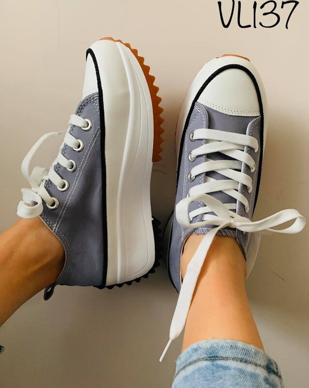 Damen Platform Sneaker VL137 - jenasblau Damen Platform Sneaker VL137 - jenasblau