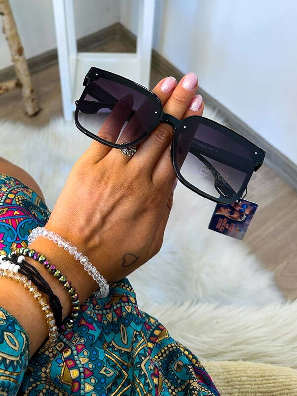 Damen Sonnenbrille in Schwarz