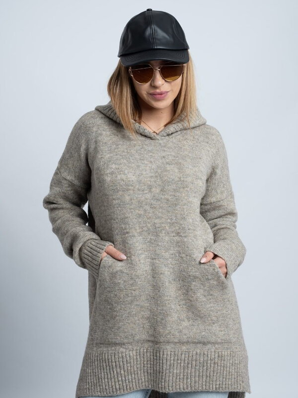 Bluza z kapturem ATTIMO MOCCA