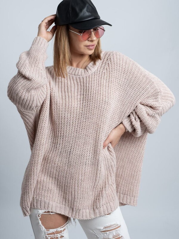 Nowoczesny damski sweter COCO POWDER
