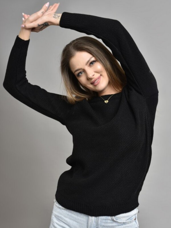 Damen Pullover HONEY - schwarz