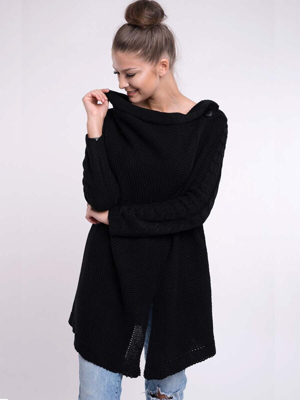 Damen Cardigan DIMA - schwarz Damen Cardigan DIMA - schwarz