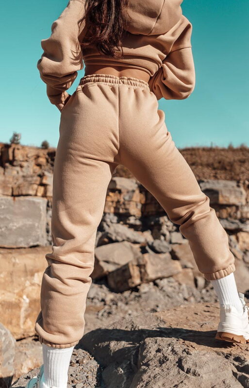 Damen-Jogginghose VSB SIMPLE hellbraun Damen-Jogginghose VSB SIMPLE hellbraun