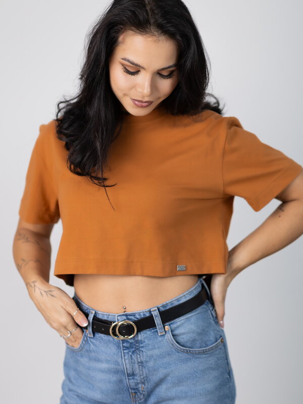 Damen T-Shirt VSB LILLY im Croptop-Schnitt