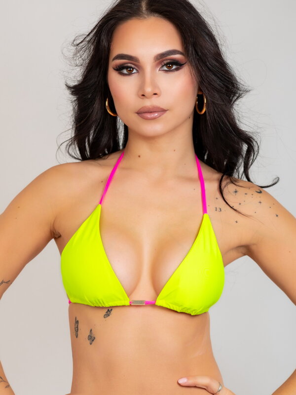 Damen Badeanzug BH VSB IBIZA neongelb